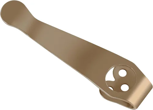 Vista 2 de Clip de bolsillo de titanio para Spyderco Para 3, Paramilitary 2 y más modelos de cuchillos, clip de bolsillo personalizado premium con 3 piezas
