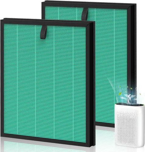 Vista 11 de Paquete de 2 filtros de aire MK-04 compatibles con purificador de aire MK-04 MG04JH, filtro HEPA de 4 etapas de repuesto para caspa de mascotas