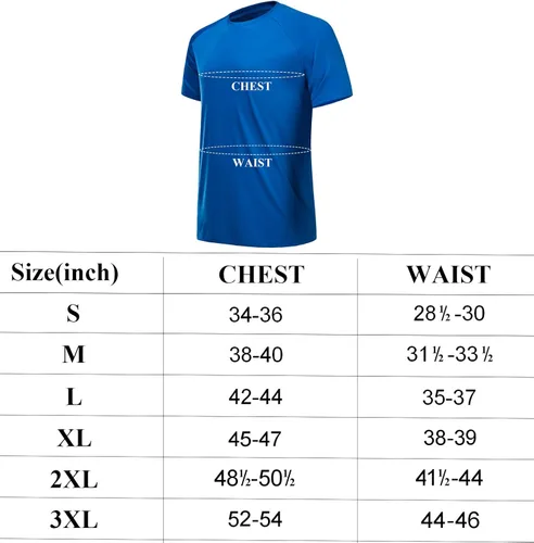 Vista 5 de CE' CERDR Mens Workout Shirts Quick Dry Performance Short Sleeve Athletic Shirts