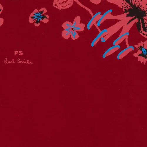 Vista 4 de Paul Smith Ps Womens Poppies T-Shirt