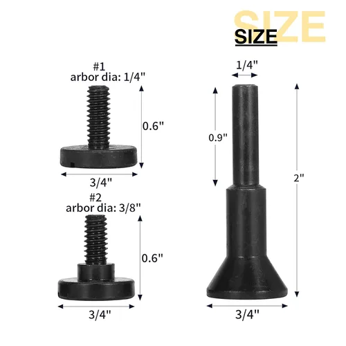 Vista 4 de Discos de Corte 27 Piezas, Discos de Corte de 3 Pulgadas para Amoladora Angular con Kit de Mandril de Montaje de 1/4 Pulgadas, Disco de Corte