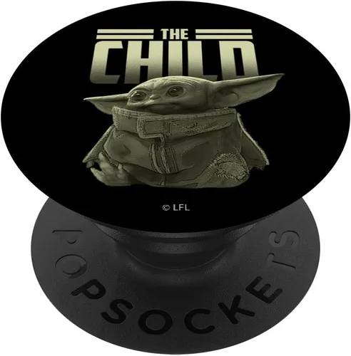 Vista 6 de Star Wars The Mandalorian The Child Portrait PopSockets MagSafe PopGrip para iPhone