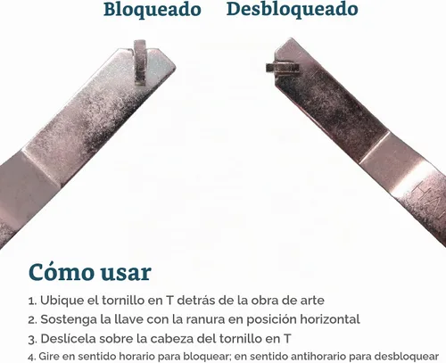 Vista 3 de PHS - Llave T de seguridad con tornillo en T, paquete de 2, herramienta