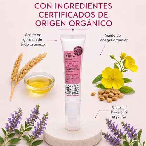 Vista 2 de NATURA SIBERICA Snow Cladonia Crema de día que desafía la edad, 1.7 fl oz