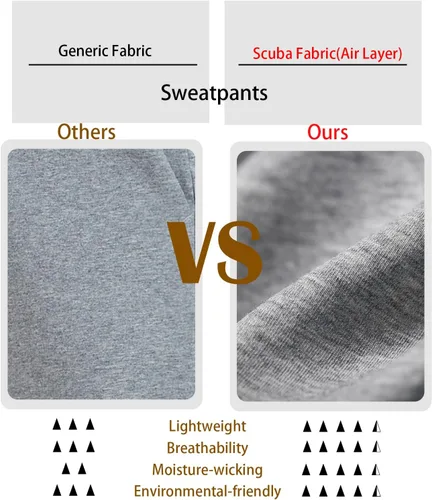 Vista 2 de Inno Pantalones deportivos con forro polar para mujer, de 28, 31, 34, 36 pulgadas, pantalones deportivos cálidos y térmicos