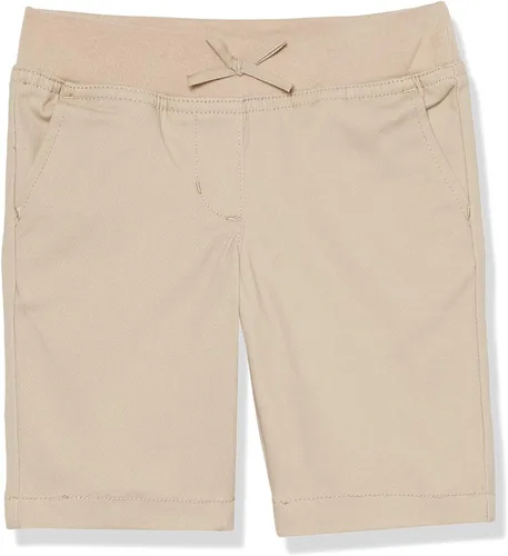 Vista 4 de Nautica Bermudas de uniforme escolar para niña, ajuste y material elástico, botón sintético y bolsillos funcionales