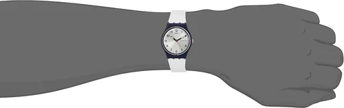 Vista 4 de Swatch GN720 Reloj analógico de cuarzo blanco para hombre