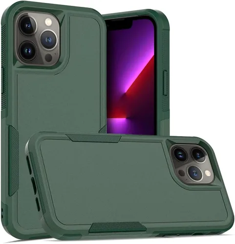 Vista 15 de Funda protectora para iPhone 8 Plus, iPhone 7 Plus de 5.5 pulgadas, a prueba de golpes, resistente y duradera, color verde