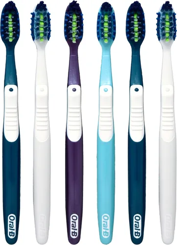 Vista 9 de Oral-B Pro Clean Cross Action - Cepillos de dientes, eliminación profunda de placa, 6