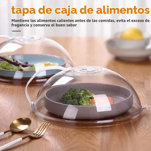 Vista 2 de Cocina Multifu reutilizable hermética cubierta de alimentos anti comida sputtering hogar profesional microondas cubierta con herramientas
