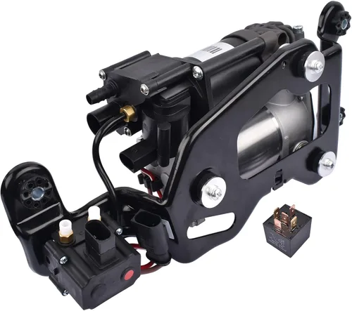 Vista 8 de Bomba de compresor de suspensión neumática con soporte 37206875177 Reemplazo para BMW X5 F15 F85 2013-2018 X6 F16 F86 2014-2019 37206868998