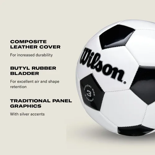 Vista 4 de Wilson - Balones de fútbol tradicionales