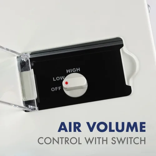 Vista 8 de Uninex SAC3000 KOOLZONE - Enfriador de puntos móvil para interiores y exteriores con doble conducto, grado industrial, refrigerante 10,236-BTU, R-32