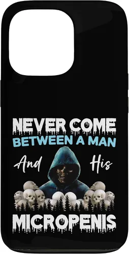 Vista 10 de Funda divertida para iPhone 16 Man and Micropenis Cringe Weird Stupid Meme
