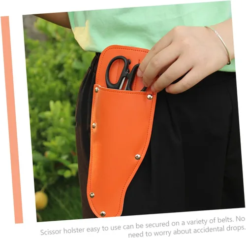 Vista 2 de GANAZONO Cubierta protectora de poda de jardín para alicates Scissor Cover Pouch Durable Leather Shear Case