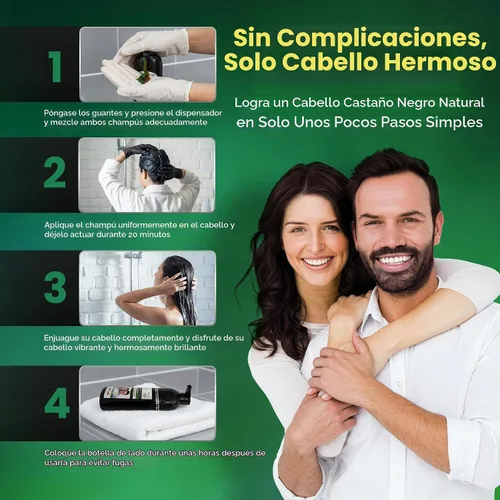 Vista 5 de BIOGREEN ROOTS con champú de tinte para el cabello a base de hierbas