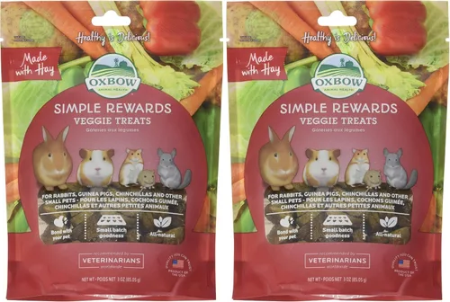 Vista 25 de Oxbow Simple Rewards - Golosinas de conejillo de indias y conejos, plátano