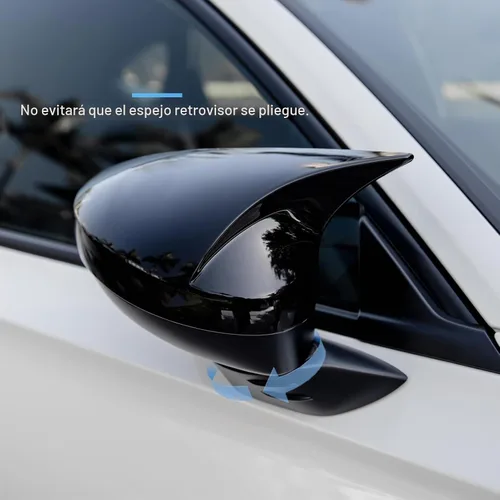 Vista 3 de Thenice - Funda para espejo retrovisor lateral para Honda Civic-2026, color negro brillante For 11th gen Civic side rearview mirror protector