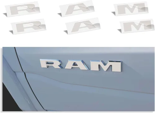 Vista 21 de Reflective Concepts 2019-2026 Adhesivos de calcomanías para emblemas de puerta RAM - (Color: Bandera Americana)