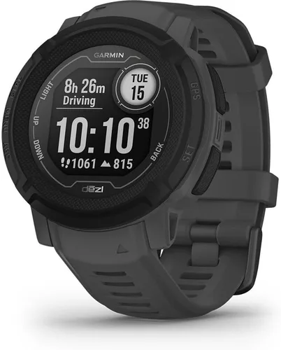 Vista 12 de Garmin Instinct 2 Solar, Edición Táctica, reloj resistente para exteriores con GPS, con capacidad de carga solar, construido para todos
