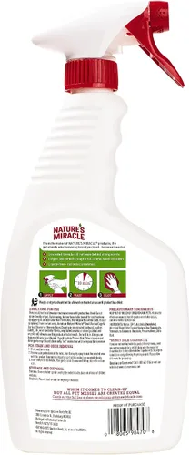 Vista 2 de Nature's Miracle Limpiador de jaulas y superficies para animales pequeños