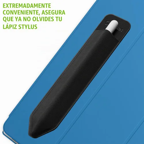 Vista 3 de Cellet Paquete de 2 soportes para lápiz capacitivo para iPad, funda elástica con adhesivo de alta calidad, compatible con Apple iPad Pro, Air, Mini