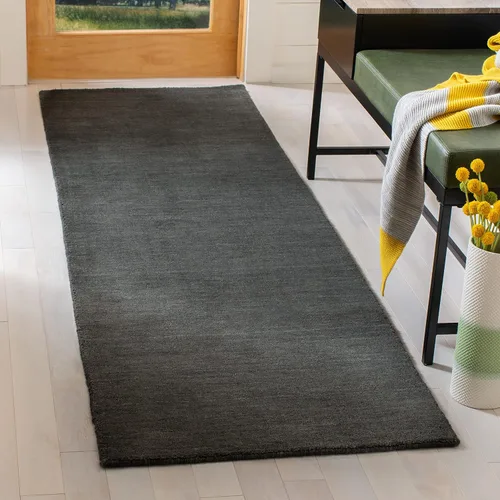 Vista 20 de SAFAVIEH Himalaya Collection - Alfombra de pasillo, 2 pies 3 pulgadas x 6 pies, color azul, lana hecha a mano, ideal para zonas de alto tráfico