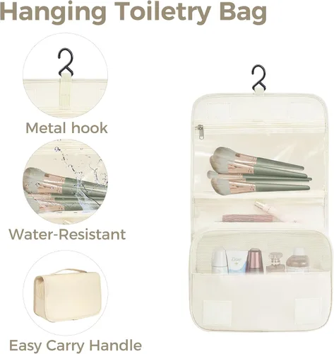 Vista 7 de Cubos de equipaje para viajes, juego de bolsas organizadoras esenciales para maleta, accesorios de viaje de viaje por carretera en 4 tamaños