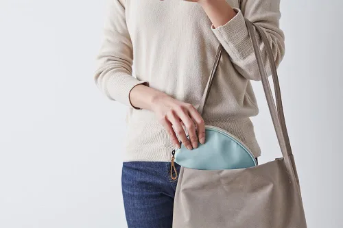 Vista 5 de Mossio Bolsa organizadora de viaje para cosméticos Half Moon