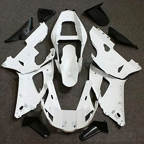 Vista 2 de Kit de carenado sin pintar Carenados de inyección ABS motocicleta para Yamaha YZF R1 2000-2001 (15 piezas)
