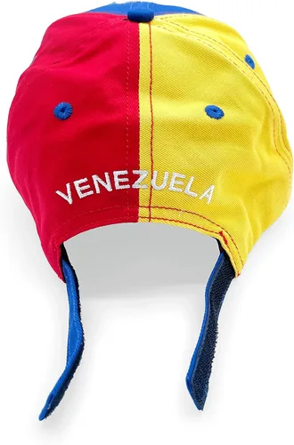 Vista 7 de Zelvox - Gorra de béisbol clásica venezolana unisex ajustable con pico sándwich Gorras de Venezuela 7 38