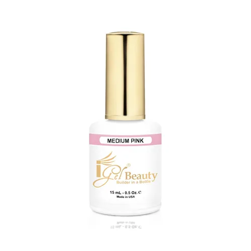 Vista 8 de iGel Beauty Builder in a Bottle 0.5oz (rosa americano, 0.5 onzas)