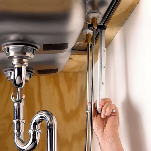 Vista 9 de RIDGID 31175 Modelo 1017 Llave plegable para lavabo ajustable de 10 a 17 pulgadas, plata, fabricada en los Estados Unidos