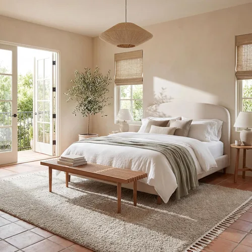 Vista 10 de NULOOM Neva Alfombra de Área Shag Moderna con Borlas, 8' Cuadrada, Beige Neva Beige