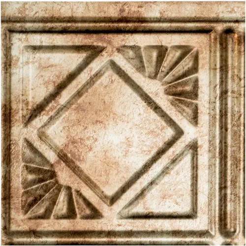 Vista 14 de FASÄDE Vinilo decorativo de estilo tradicional / patrón 4 de 18 x 24 pulgadas en muro en bronce antiguo (paquete de 5)