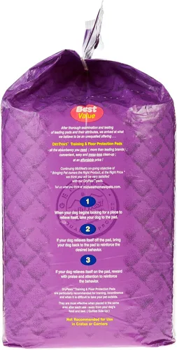 Vista 4 de MidWest Homes for Pets Almohadillas de entrenamiento y protección de suelo Dry Paws, 100