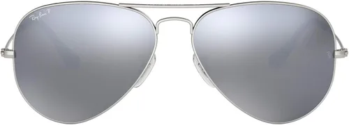 Vista 2 de Ray-Ban Original Aviator Metal Rb3025Gafas de sol mate de platapolarizadas58mm