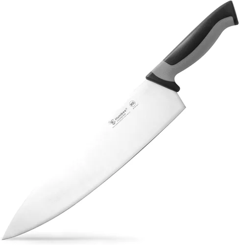Vista 9 de Cuchillo de chef de 6 pulgadas, hoja de acero inoxidable de alto carbono certificada NSF – Mango ergonómico codificado por colores, cuchillo de Negro