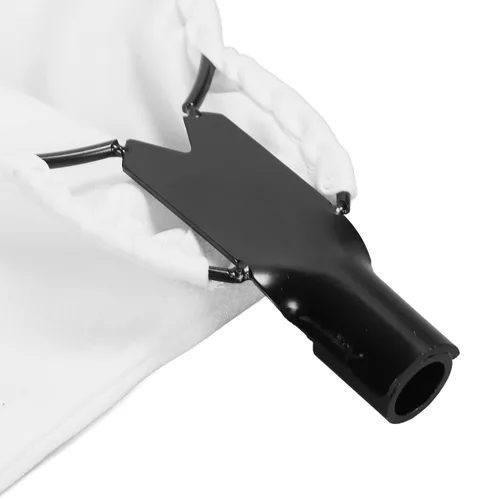 Vista 8 de GLOGLOW Recolector de frutas, cesta de cosecha ligera, recolector de frutas, cuchillas en forma de V, herramienta para recoger frutas con bolsa