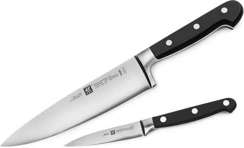 Vista 2 de HENCKELS Zwilling J.A Twin Pro S - Juego de cuchillos de chef de 2 piezas