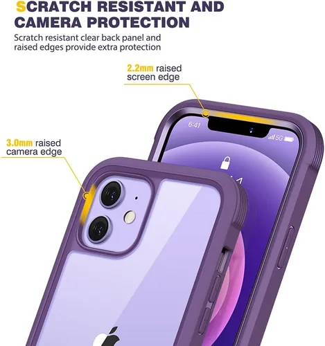 Vista 971 de DIACLARA - Funda transparente compatible con iPhone XR 6.1 pulgadas 2018