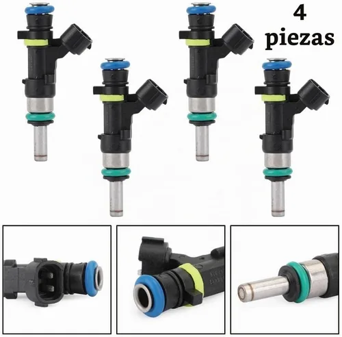 Vista 4 de 4 inyectores de combustible aptos para Mitsubishi Lancer 2015-2017, Outlander/Outlander Sport 2014-2019, Outlander PHEV 2018-2019, boquilla