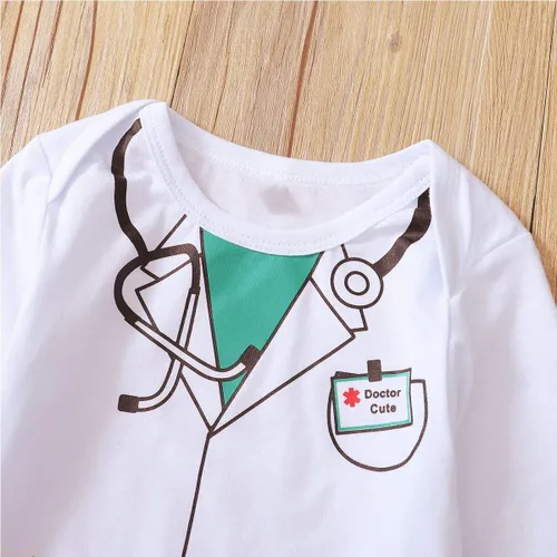 Vista 5 de Singcoco Disfraz de Haloween para bebé niño recién nacido, uniforme con sombrero