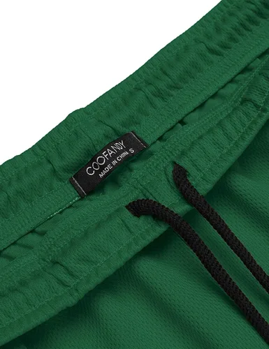 Vista 7 de COOFANDY Paquete de 3 pantalones cortos de entrenamiento para hombre, pantalones cortos deportivos de malla, ligeros, para culturismo, con bolsillos