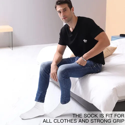 Vista 4 de Presume de divertidos calcetines coloridos y novedosos, regalos de Navidad para hombres y mujeres Año Nuevo