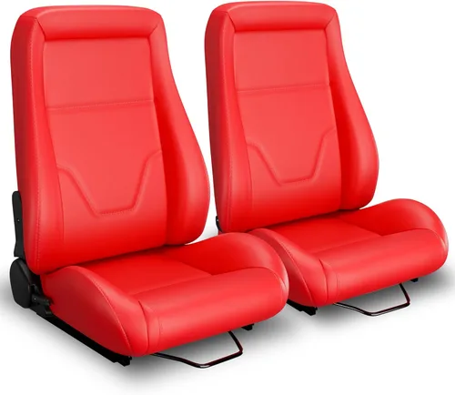 Vista 13 de Asientos universales de carreras, asientos de cubo con deslizadores dobles, asientos deportivos para automóvil, simulador de conducción, asientos