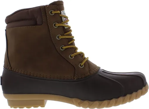 Vista 3 de NAUTICA Mens Duck Boots Waterproof Shell Insulated Snow & Rain Boot -Lace-Up Winter Shoe- Channing (WideMedium Width)