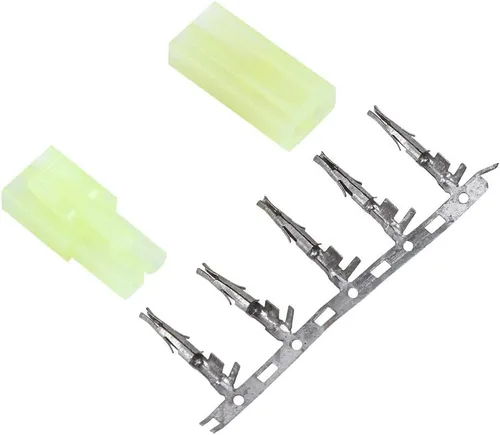 Vista 4 de 5 pares mini macho y hembra conector de enchufe para aviones RC NiMH aviones