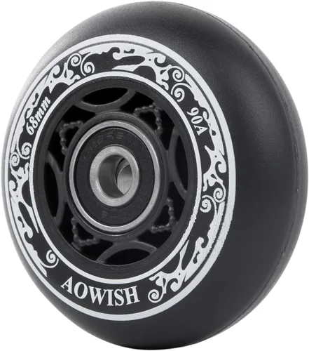 Vista 7 de Ruedas Ripstik de 2.677 in de 2.677 in, ruedas Ripstick 90a, ruedas de repuesto de 2 ruedas con rodamientos ABEC-9 para mini Ripstik/Carving