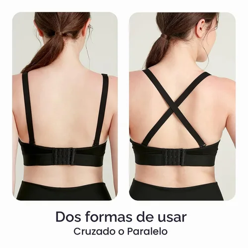 Vista 5 de Brasier de extracción manos libres, cómodo brasier de extractor de leche con almohadillas, brasier de lactancia ajustable para bombeo. Se adapta a